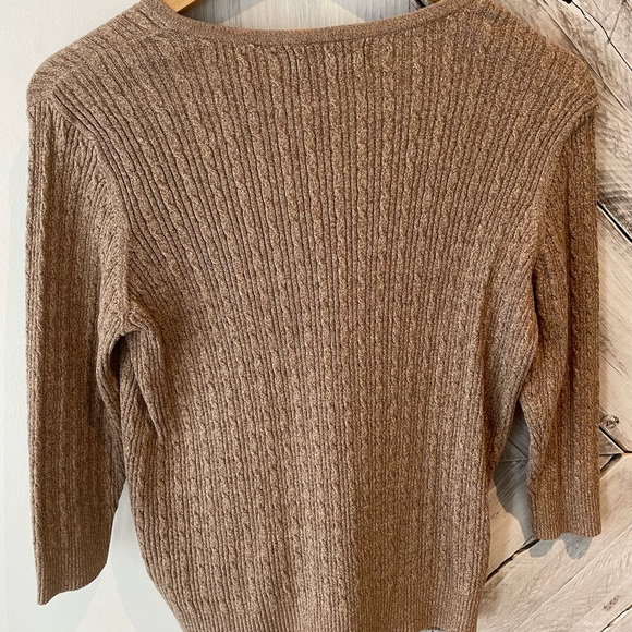 Karen Scott knit sweater - Picture 2 of 3